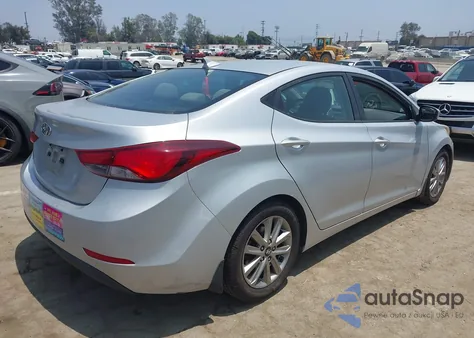 2015 Hyundai Elantra Se z USA, uszkodzony, nr VIN 5NPDH4AE6FH586470